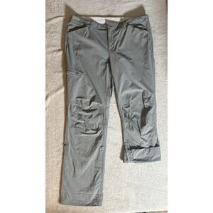 Orvis Convertible Quick Dry Pants, Performance, Gray, Womens Sz 16 Hiking Fish